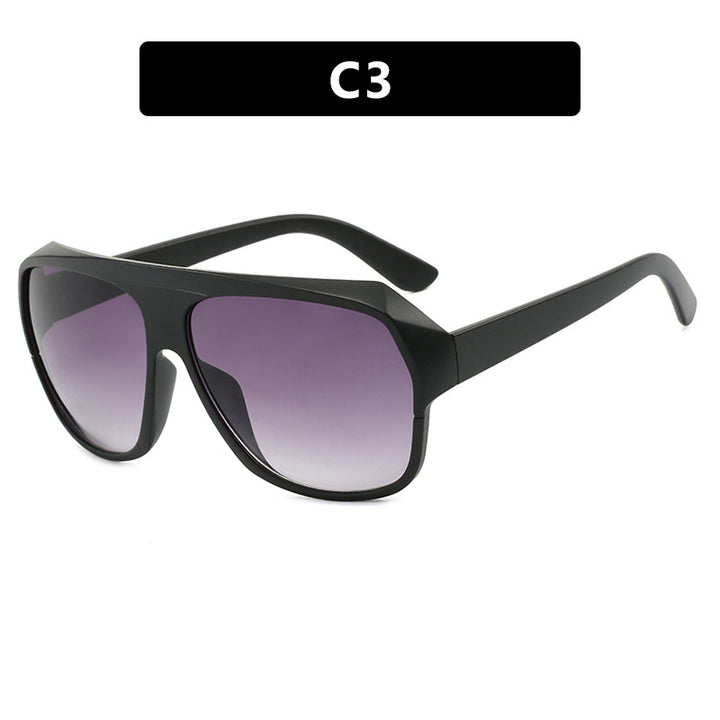 Damen modische Oversized-Sonnenbrille mit sportlichem Design Karnz