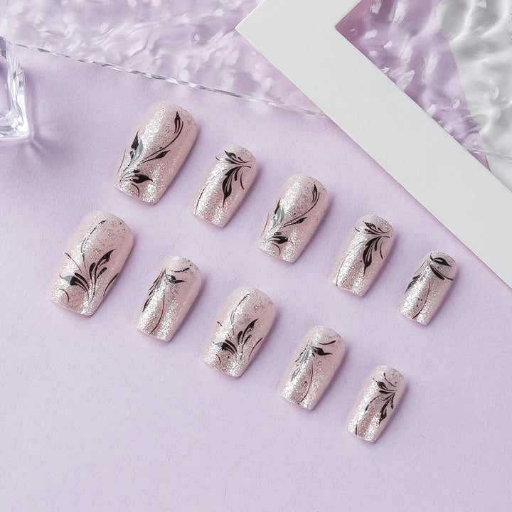 Floral Gel Nail Art Design Karnz 1787542888