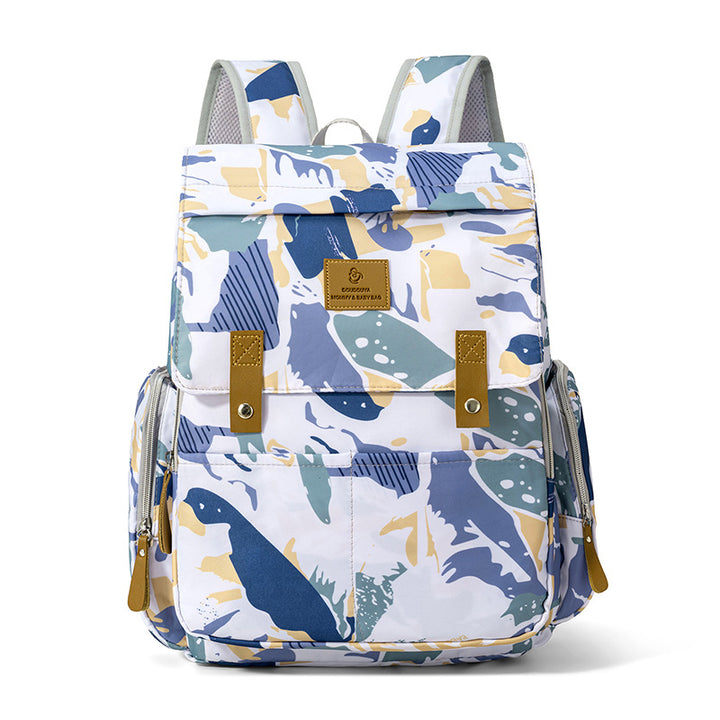 Verspielter Muster Multi-Fach Rucksack Karnz