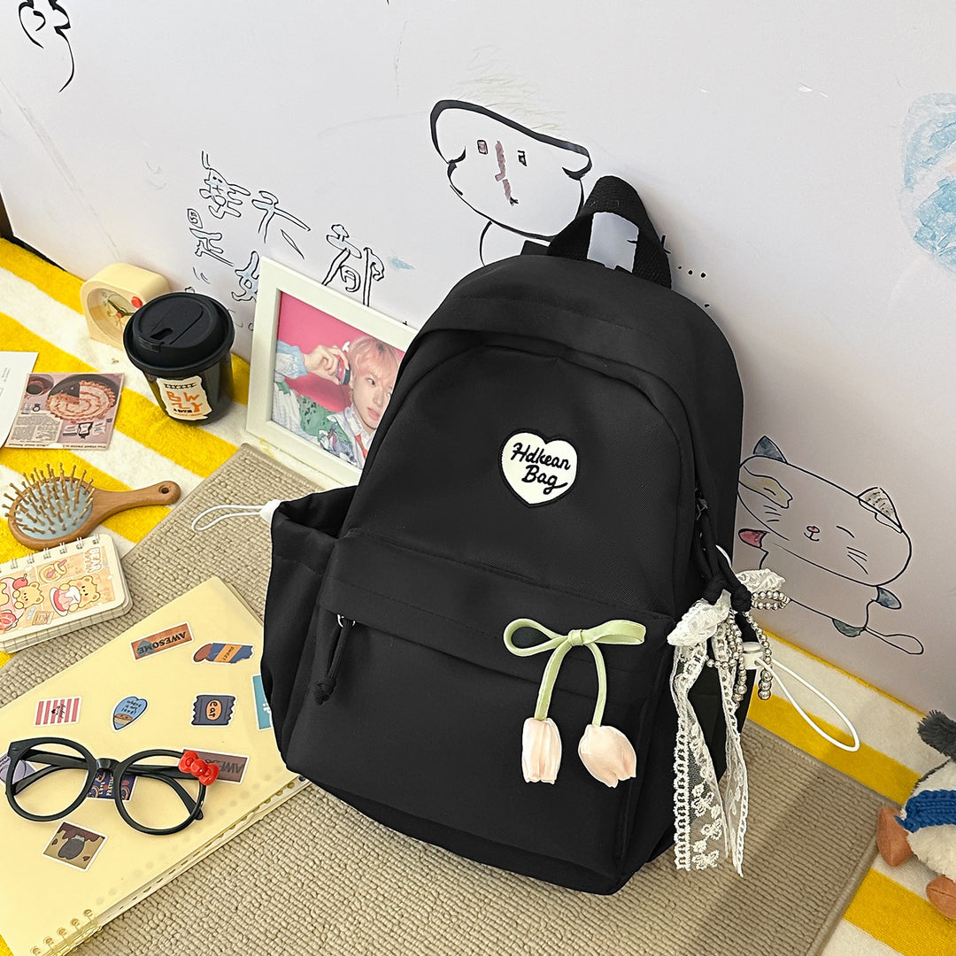 Blumenverzierte Freizeit-Rucksack Karnz