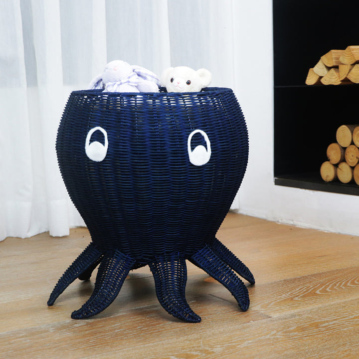 Verspielter Aufbewahrungskorb im Oktopus-Design Karnz