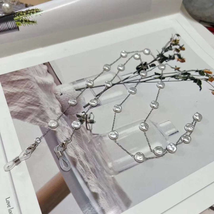 Elegante perlenverknüpfte Brillenband Karnz 1786692184