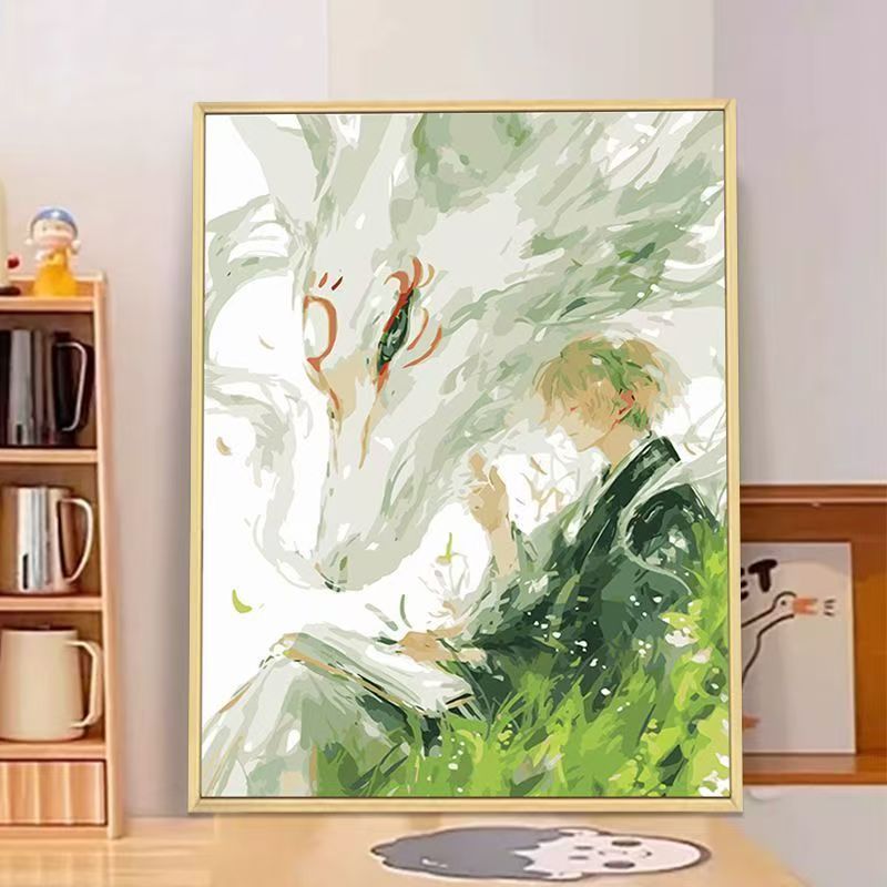 Anime-inspirierte Wandkunst Druck Karnz