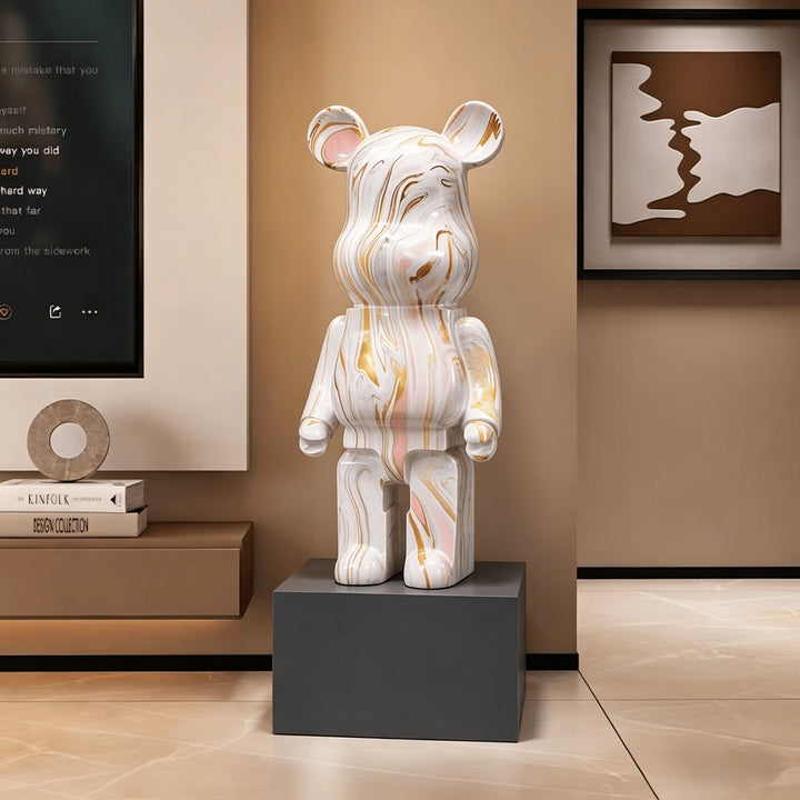 Künstlerische Bärenfigur für die Innenraum-Dekoration