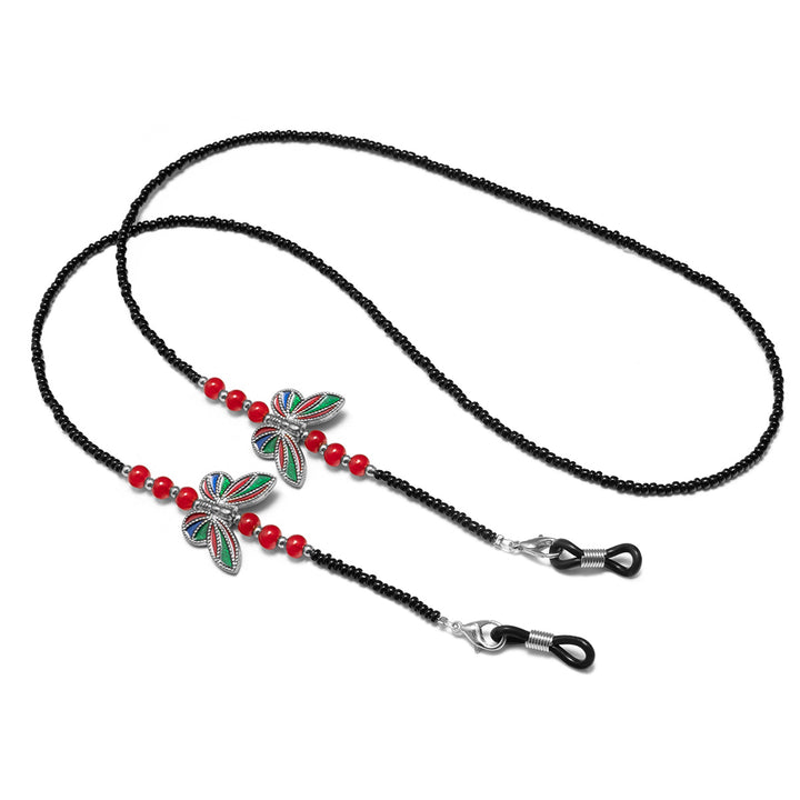 Dekorative Brillenband mit Schmetterlingsakzenten Karnz