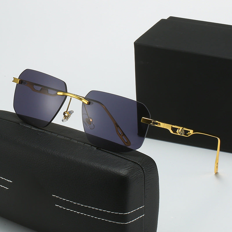 Damen modische Sonnenbrille mit luxuriösem Rahmen und ergonomischem Design Karnz