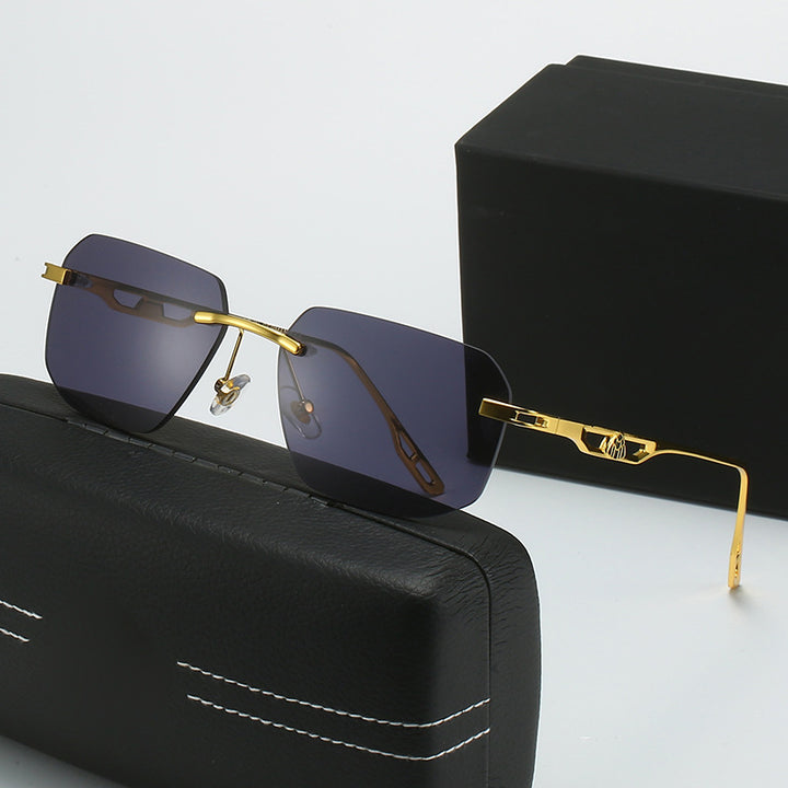 Damen modische Sonnenbrille mit luxuriösem Rahmen und ergonomischem Design Karnz