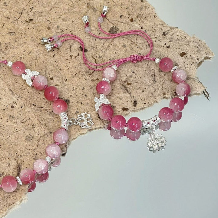 Artisan verstellbares Edelsteinarmband Karnz
