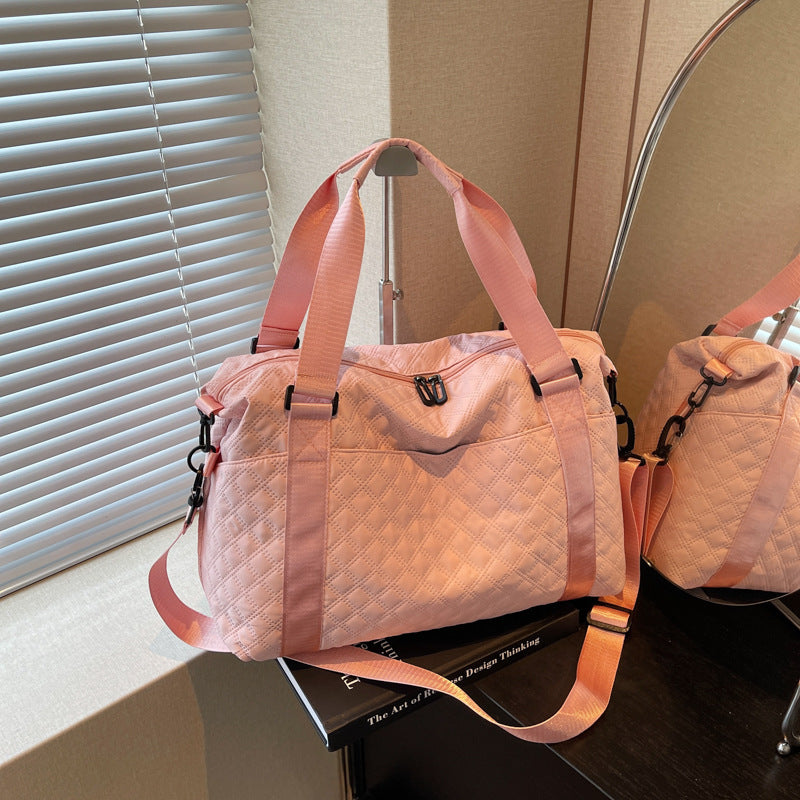 Gequiltete Reise-Duffle-Tasche Karnz