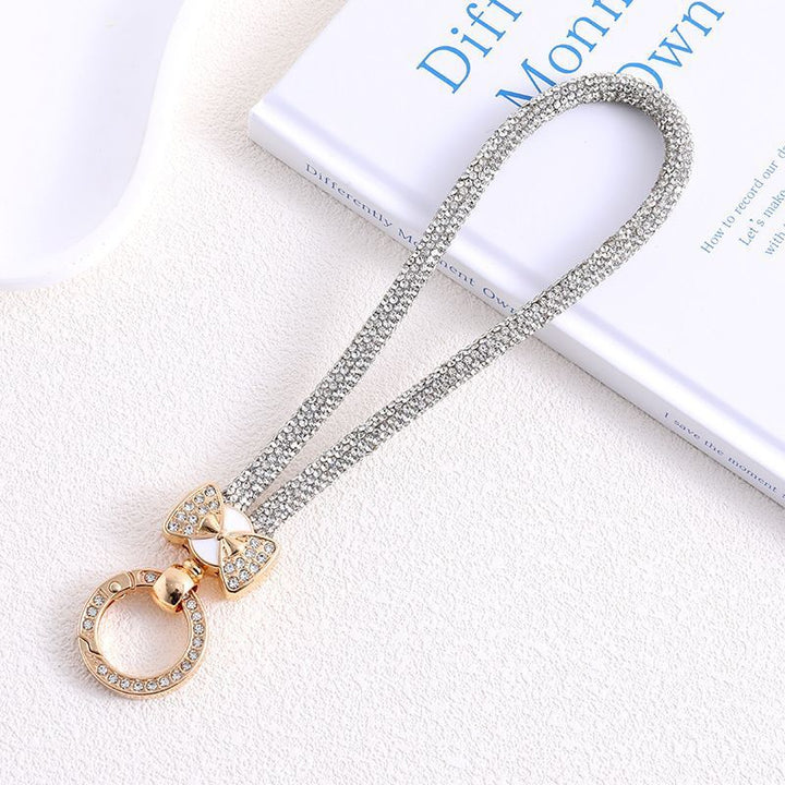 Rhinestone-verzierte Brillenhalter Karnz