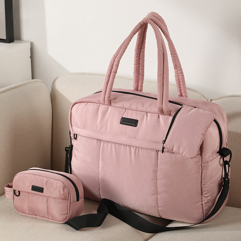 Damen elegante Tragetasche mit abnehmbarer Umhängetasche Karnz