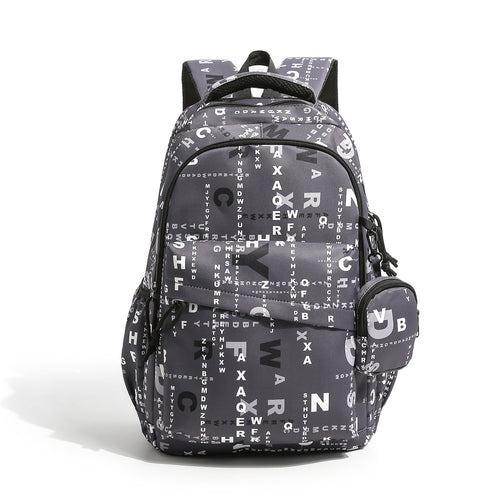 Grafikdruck Mehrfachfach Rucksack
