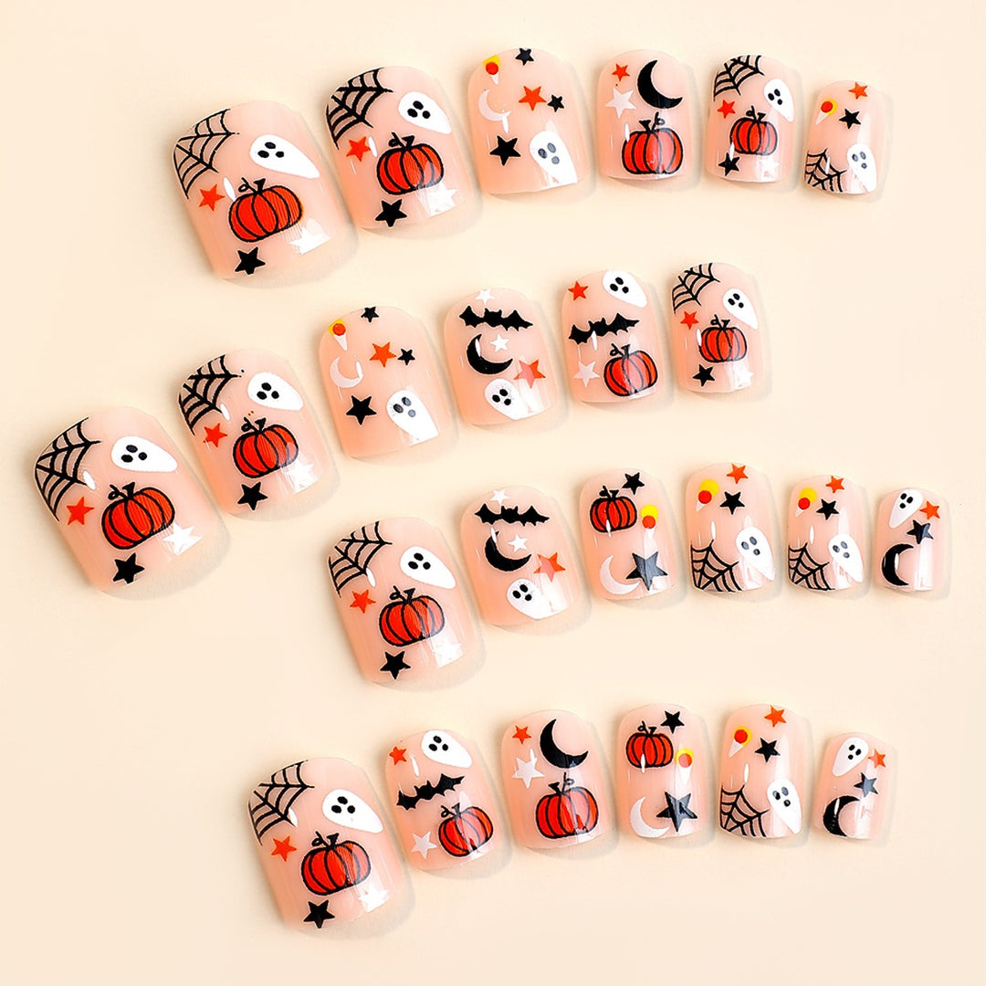 Kreatives Halloween Kunstnagelset Karnz