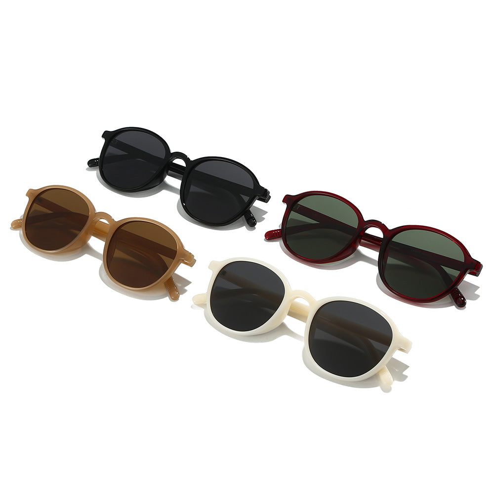 Damen modische Sonnenbrille im klassischen Ovaldesign Karnz