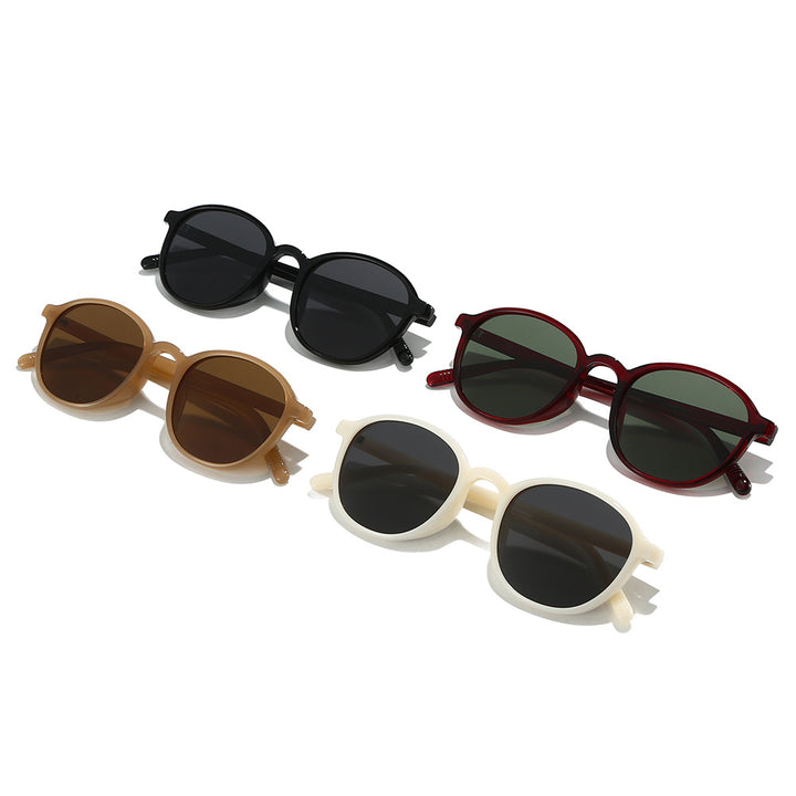 Damen modische Sonnenbrille im klassischen Ovaldesign Karnz