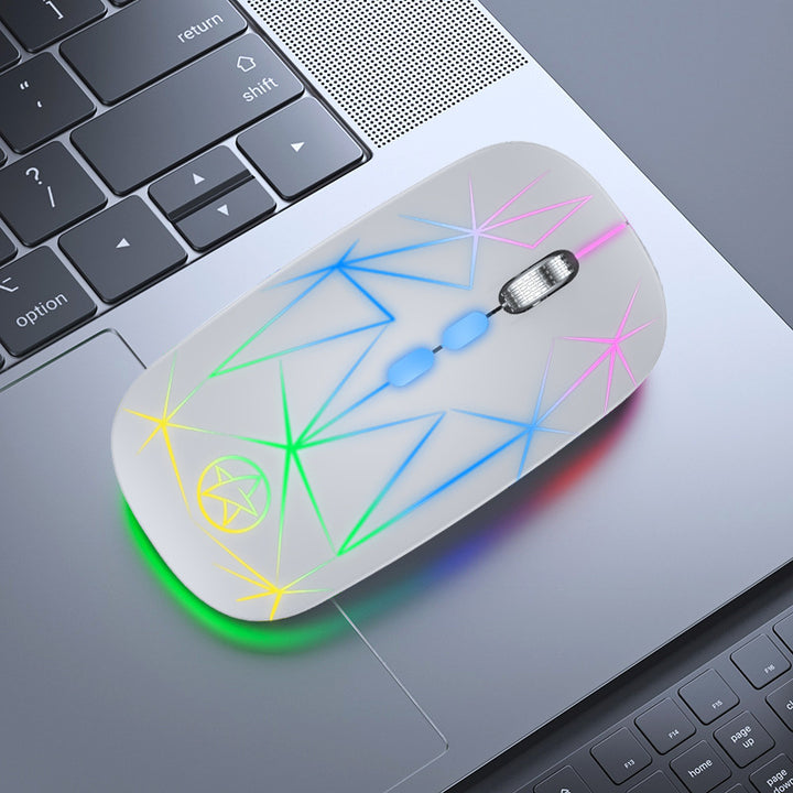 Bluetooth Gaming-Maus mit Dual-Modus und Rgb-Beleuchtung Karnz