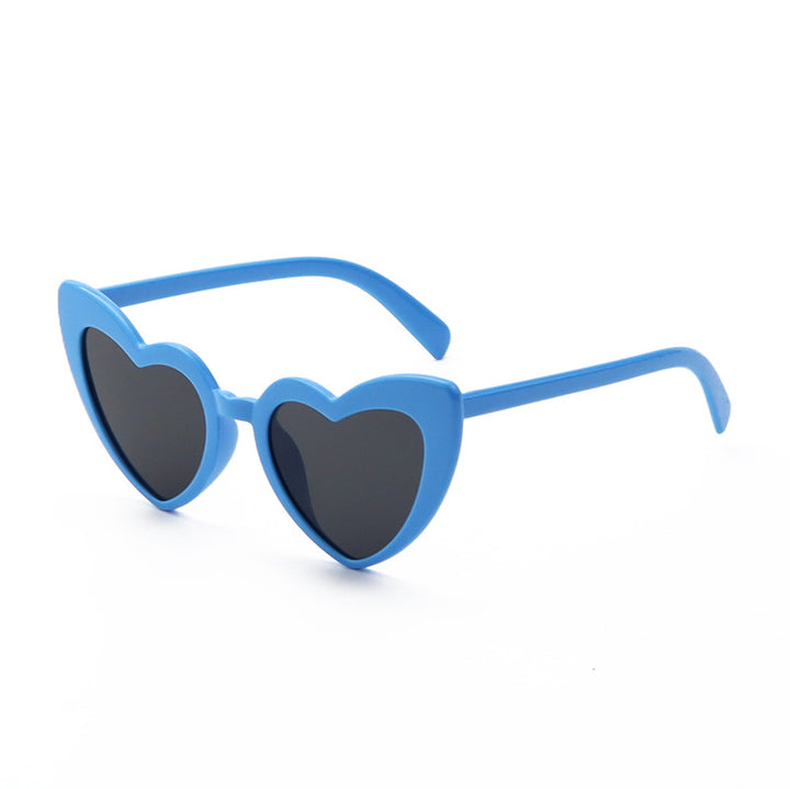 Herzförmige Retro-Sonnenbrille Karnz