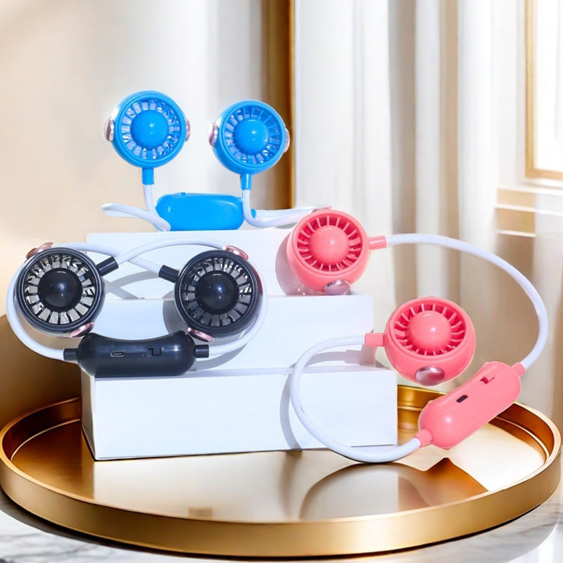 Damen tragbarer USB-Halsventilator mit flexibler Halterung Karnz
