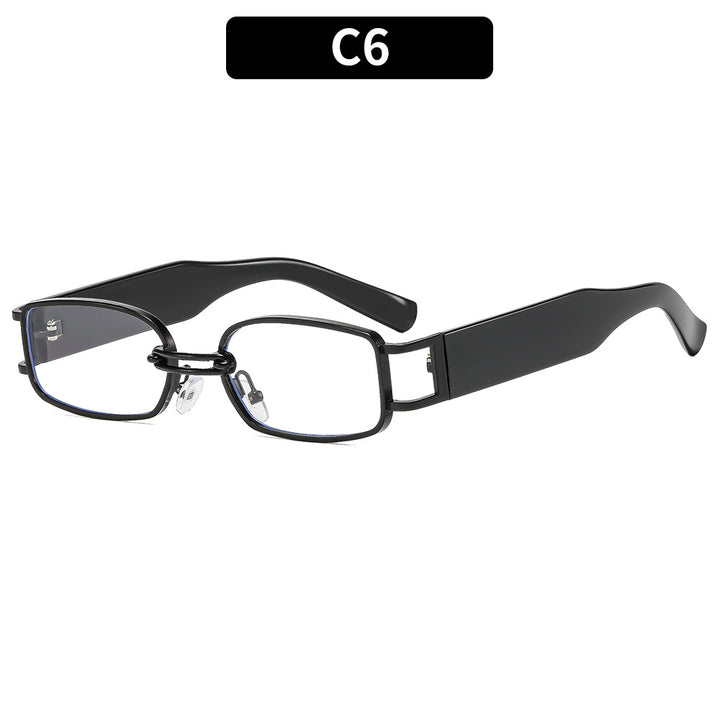 Stylische Rechteckige Rahmenbrille