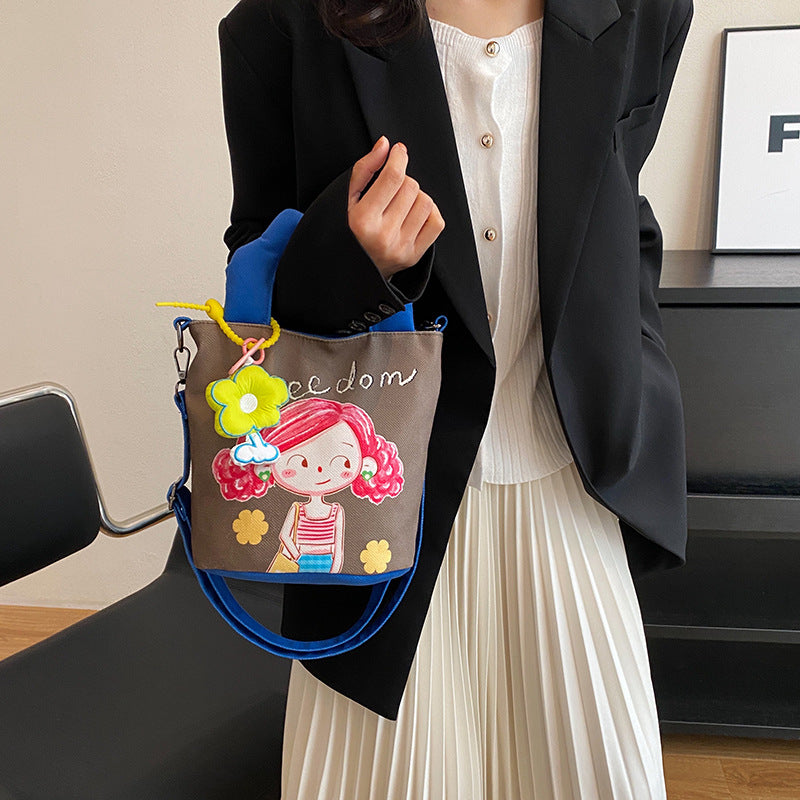 Plüsch-Handtasche Im Frechen Kindermotiv Karnz