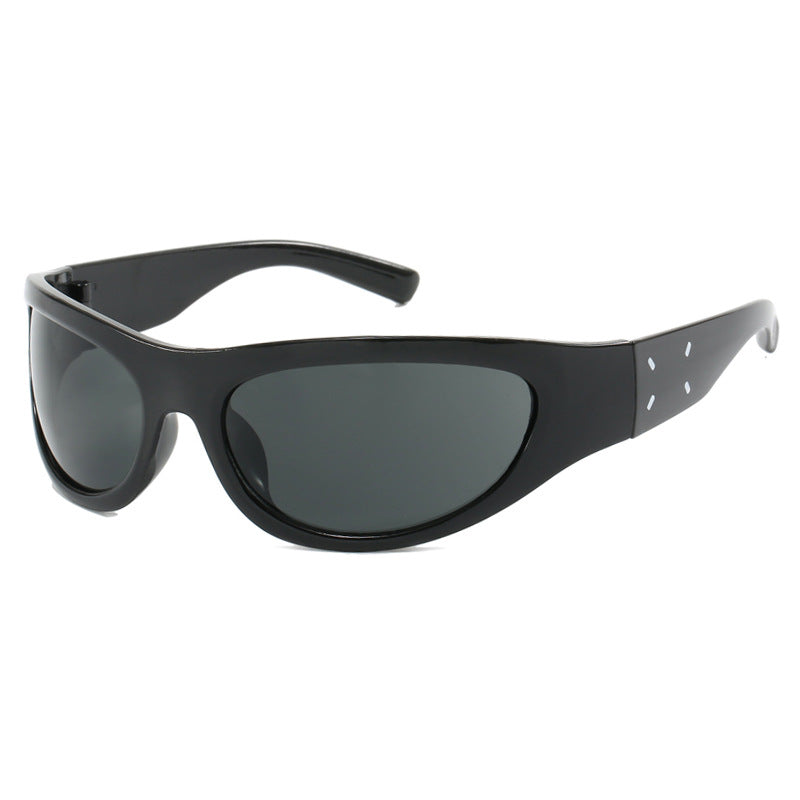 Damen sportliche Sonnenbrille mit ergonomischem Design und umfangreichem UV-Schutz Karnz