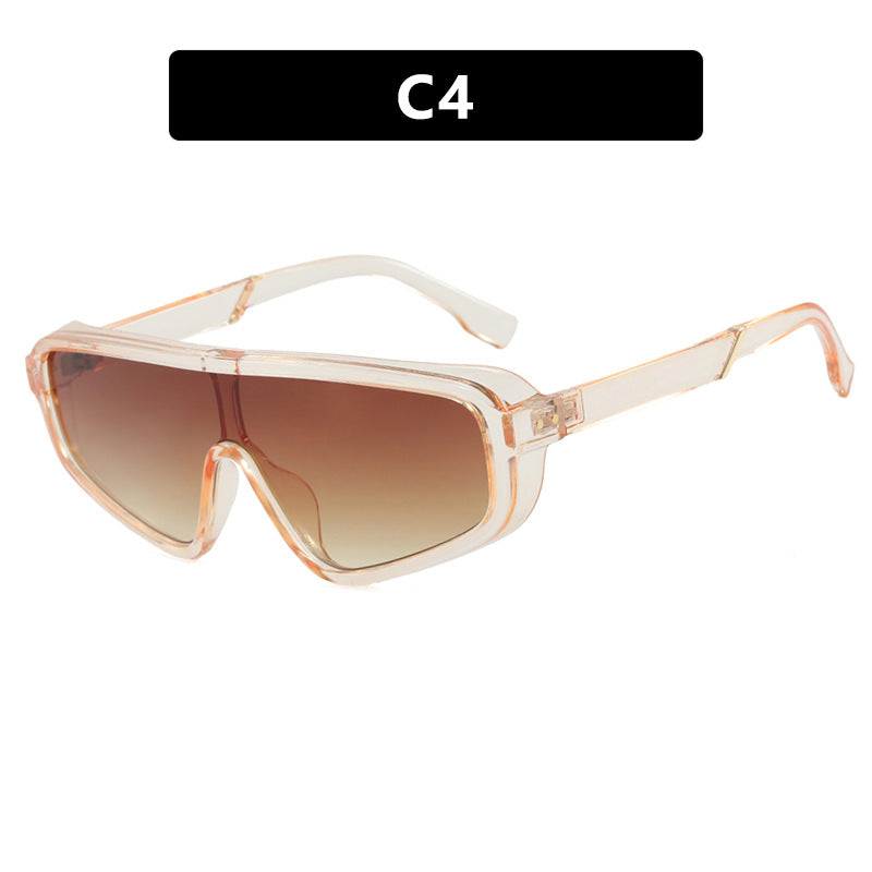 Damen Sportliche Sonnenbrille mit großem Sichtfeld und UV-Schutz Karnz
