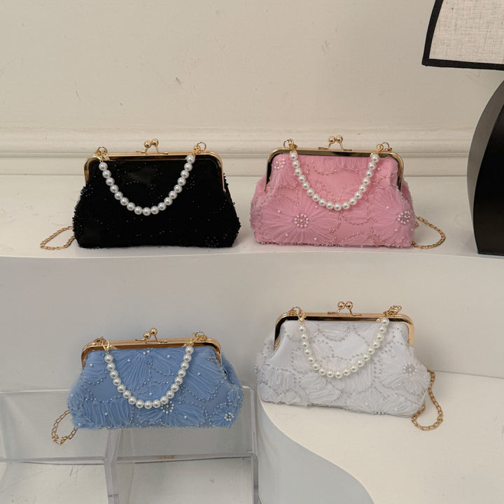 WoElegant Beadierte Abend Clutch Karnz