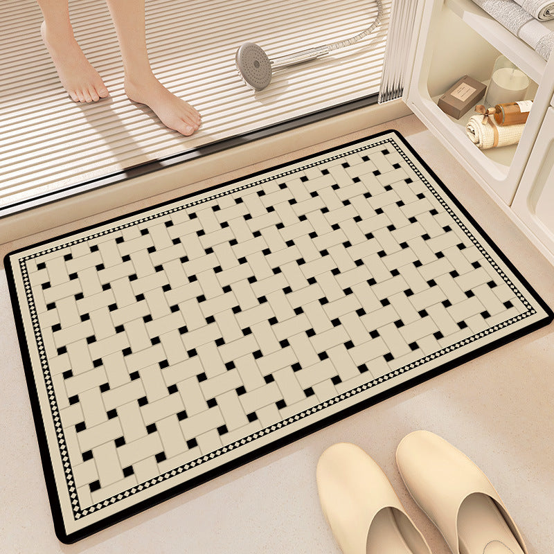 Soft Touch Memory Foam Badevorleger Karnz