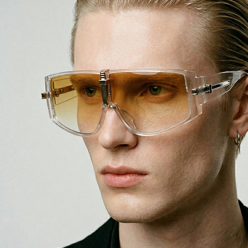 Damen moderne Sport-Sonnenbrille mit robustem Rahmen und UV-Schutz Karnz