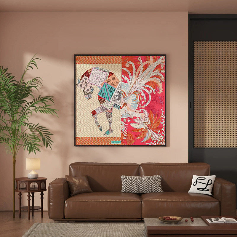 Pferde-Themen dekorative Leinwandkunst