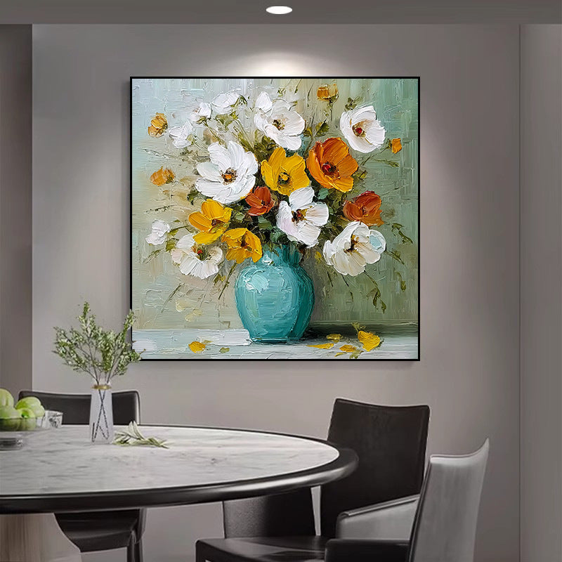 Floral Dekorative Leinwand Wandkunst