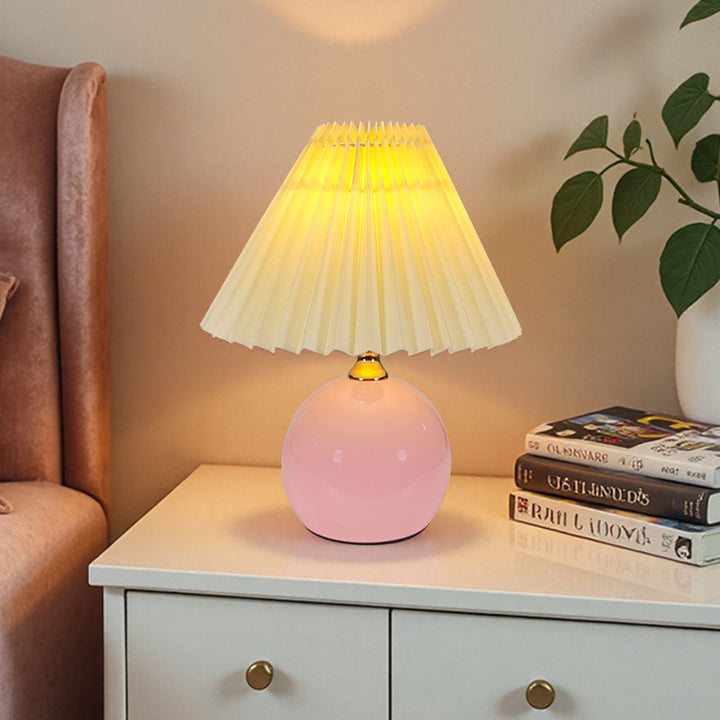 Stylische dekorative Tischlampe