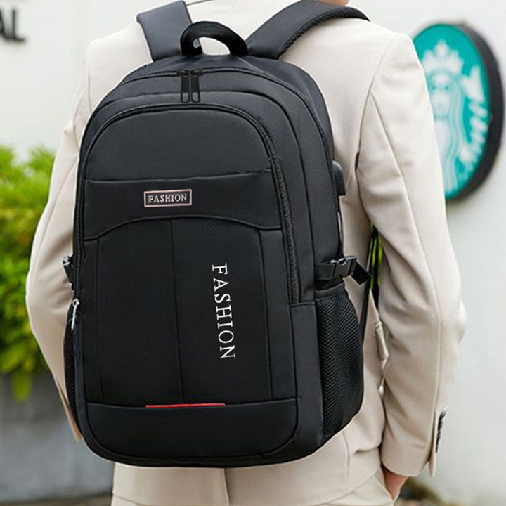 Lässiger Mehrfachfächer-Rucksack Karnz