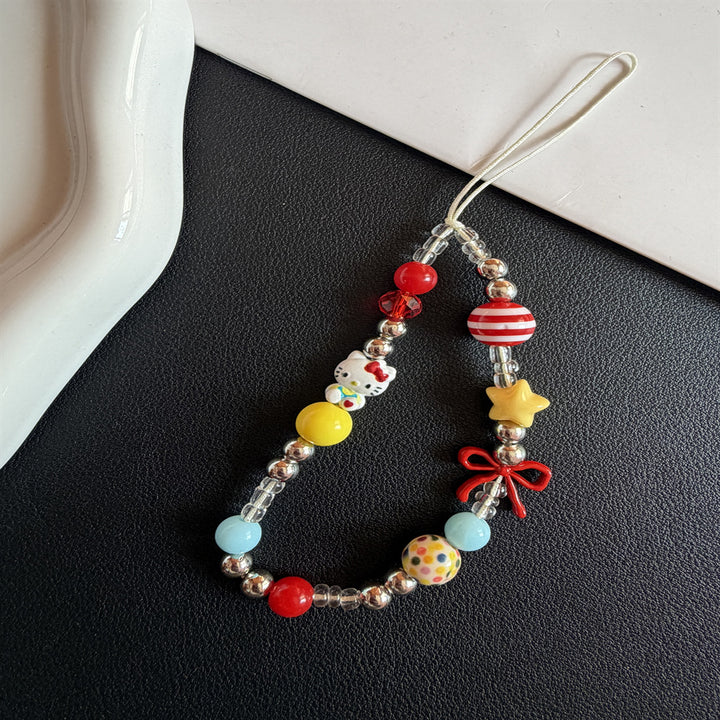 Verspielt Bead Charm Handy Lanyard Karnz 1790135330