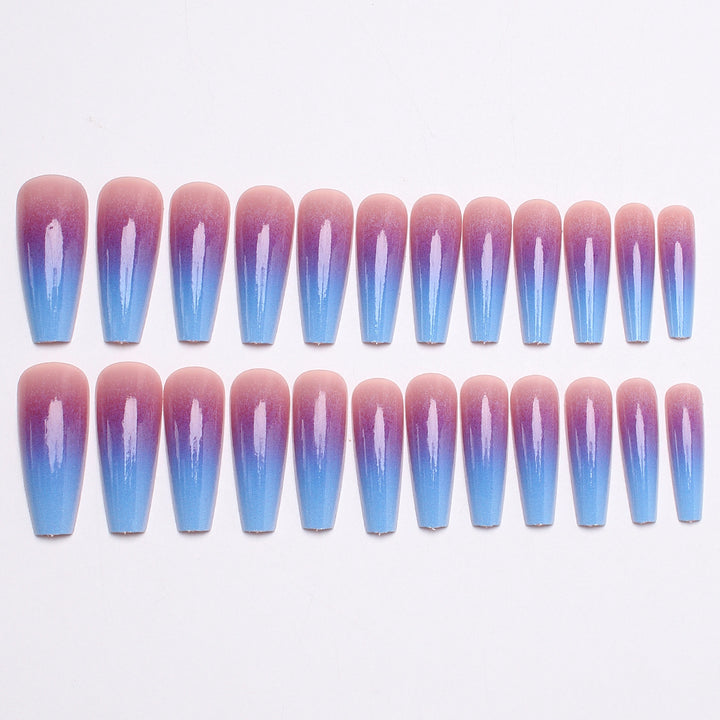 Ombre Press-On Nagelverlängerungen Karnz