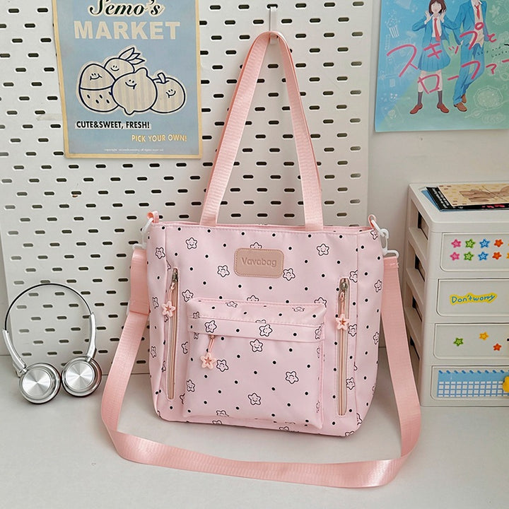 Trendige Floral Print Rucksack Karnz