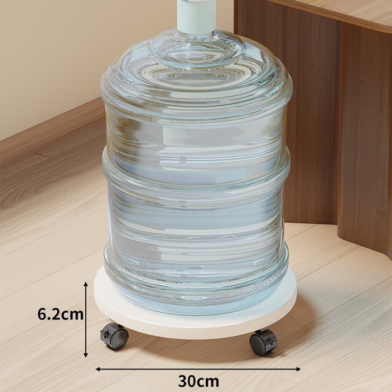 Rollen Holzbottich Dolly mit Schwenkrädern und flachem Plattform