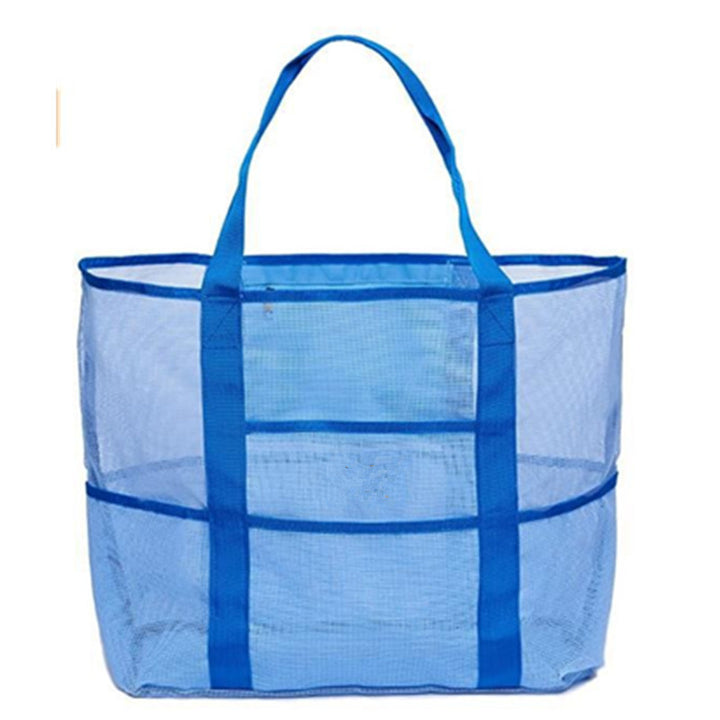 Geräumige Netz-Strandtasche Karnz