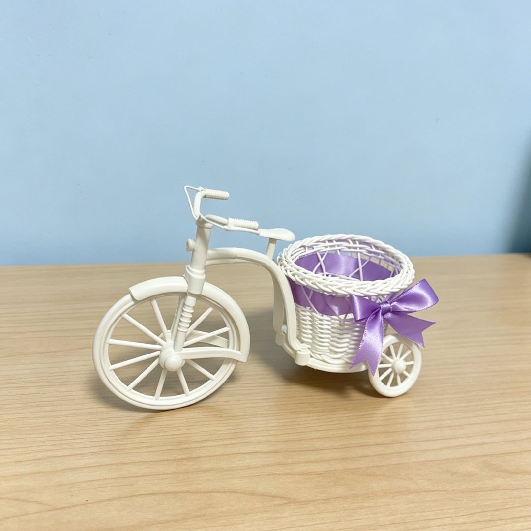 Dekorativer Mini-Fahrrad-Blumenkasten Karnz