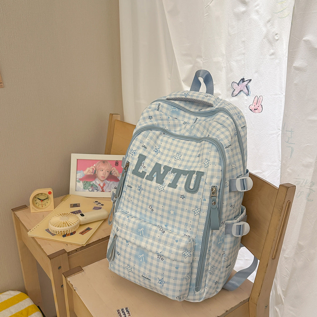 Verspielter Rucksack mit Mehrfachfächern Design Karnz