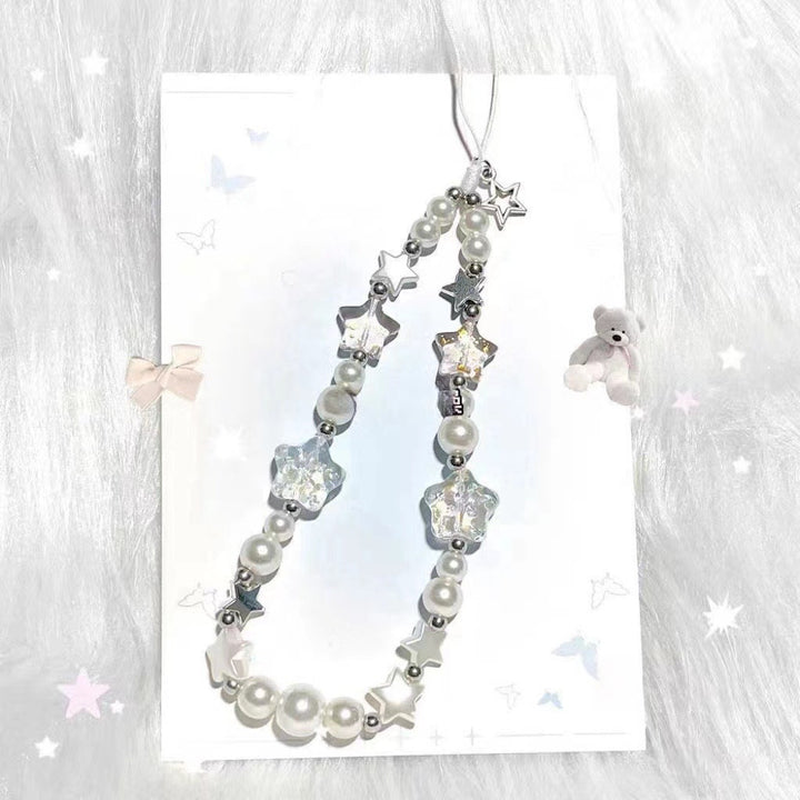 Star-Accent Perlenhalskette Karnz