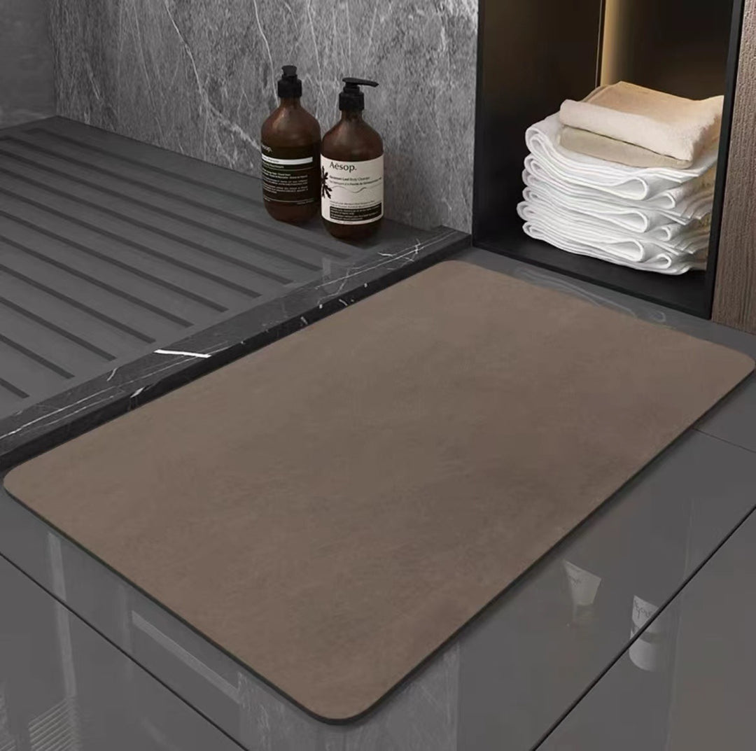 Elegante ovale Willkommensmatte