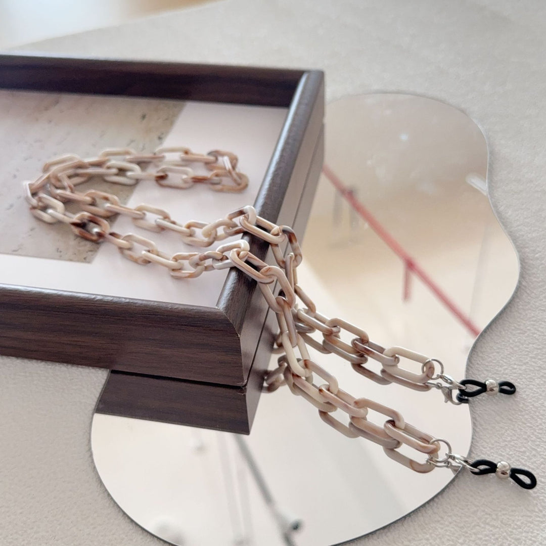 Stylische Acryl-Brillen-Kette Karnz