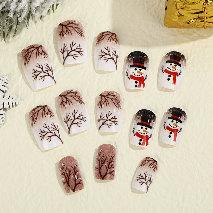 Winterliche Nail Art Sets Karnz