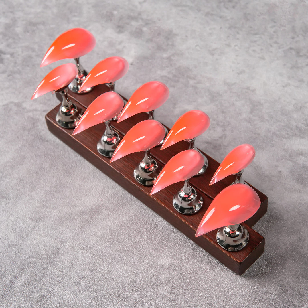 Stiletto-förmige Press-On-Nagelverbesserungs-Set
