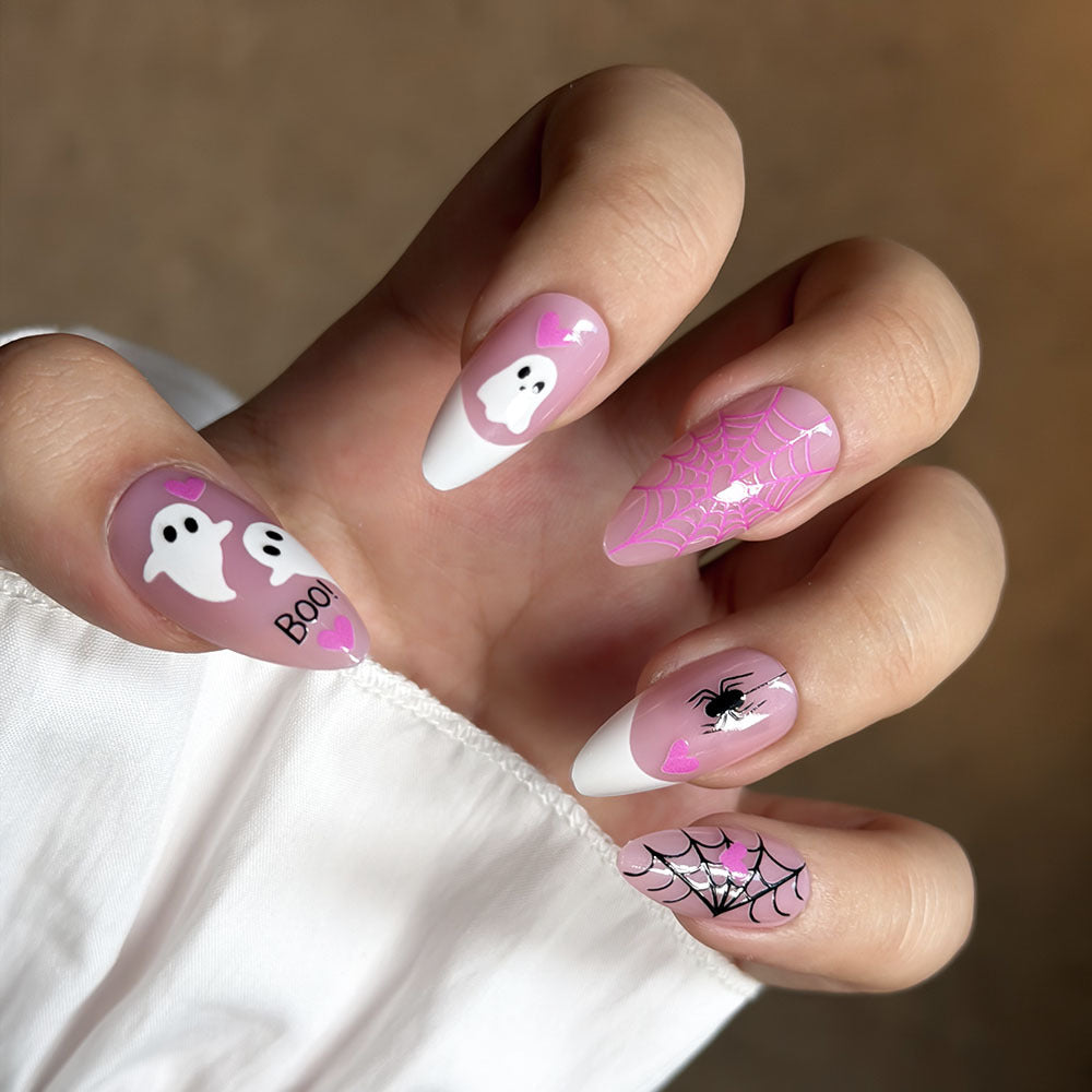 Halloween-Themen Press-On Nagelkunst Set Karnz