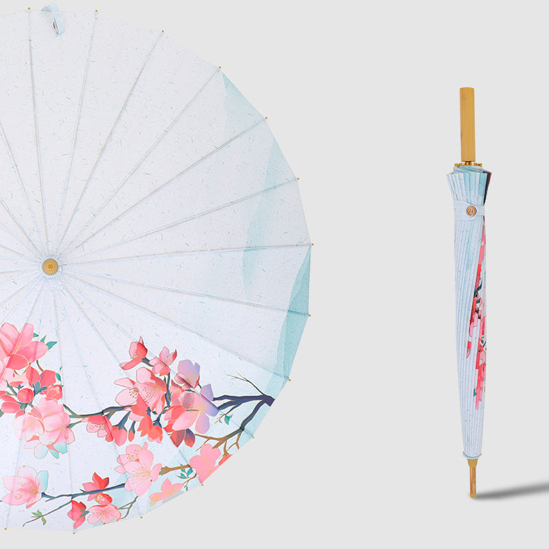 Damen Faltbarer Sonnenschutzschirm mit künstlerischem Design Karnz