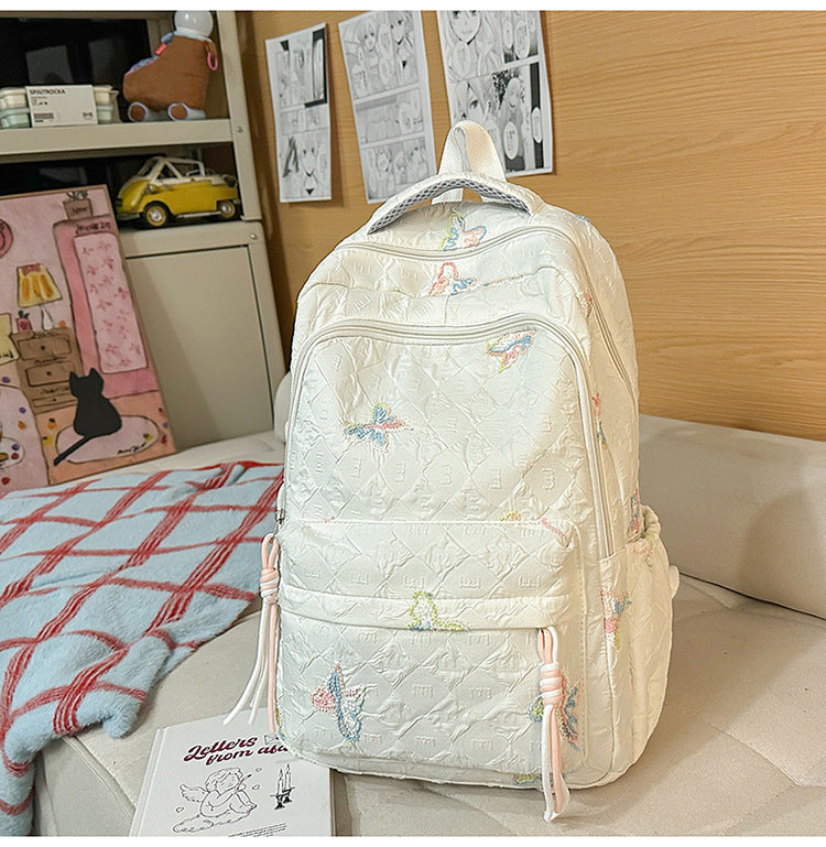 Gestickter Schmetterlingsdesign-Rucksack