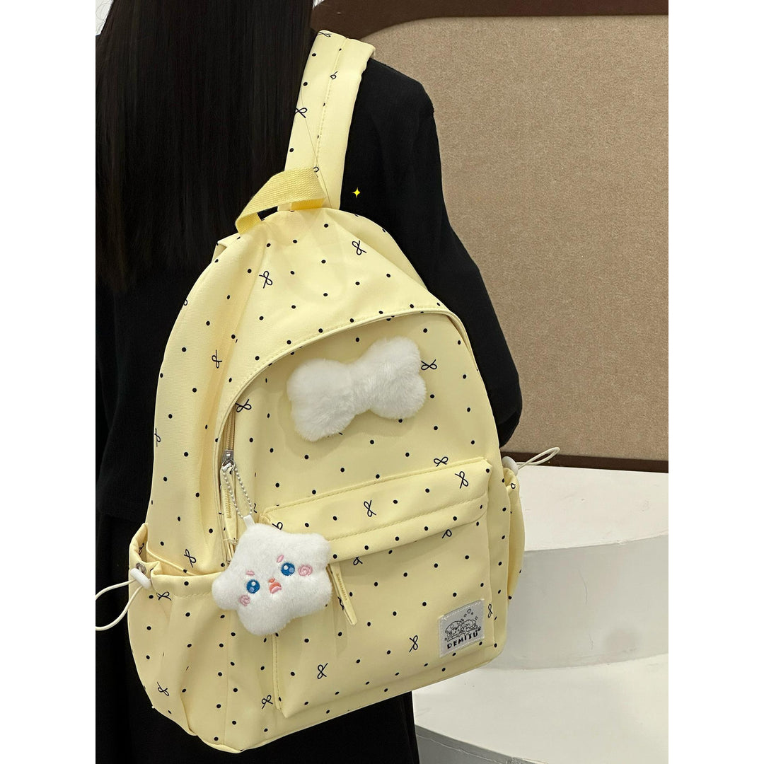 Verspielt Polka Dot Rucksack Karnz