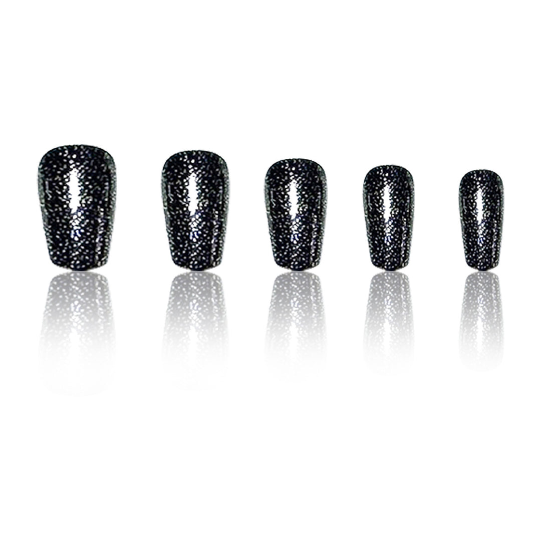 Premium Glitzernde Lange Stiletto Nagelverlängerungen Karnz